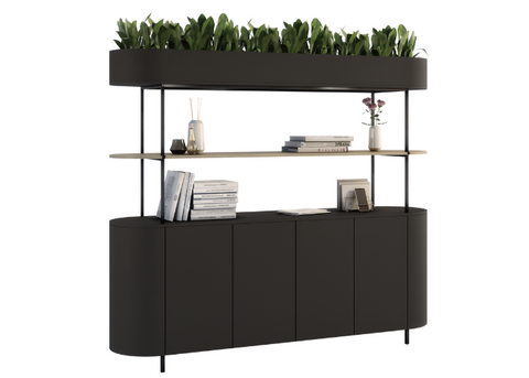 Oriel Curved Welded Planter