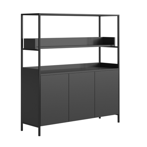 Pershin Welded Planter - A - Charcoal