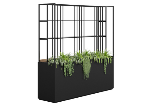 Pryce Garden Storage Divider Wall