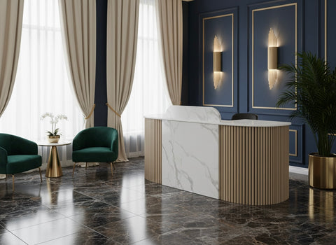 Roxi Front Panel Reception Desk