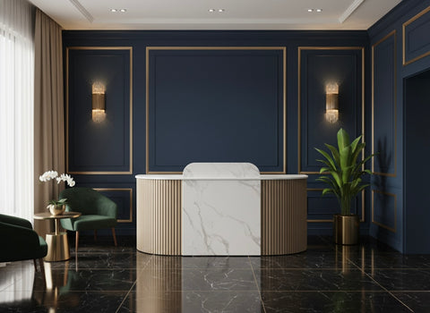 Roxi Front Panel Reception Desk