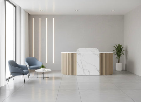 Roxi Front Panel Reception Desk