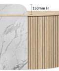 Roxi Mini Reception Desk Measurements