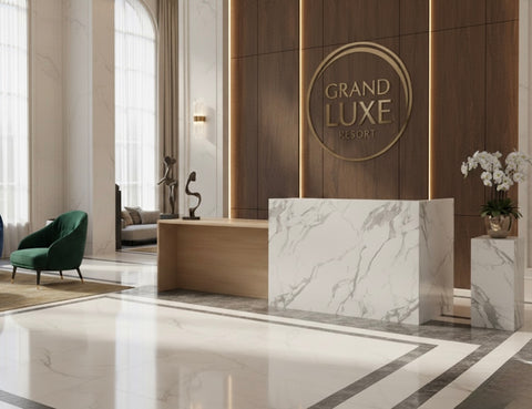 Split mobility reception desk