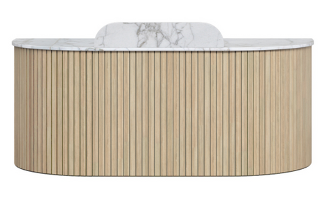 roxi counter reception desk marble