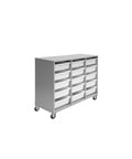 Mobile Tote Box Melamine Trolley