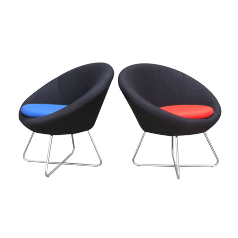 Berry - Single Tub, Back in Black, Seat in Other Fabric