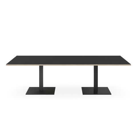 Duo Scope Boardroom Table - Black