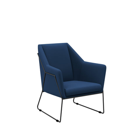 Eadu Dark Blue Chair