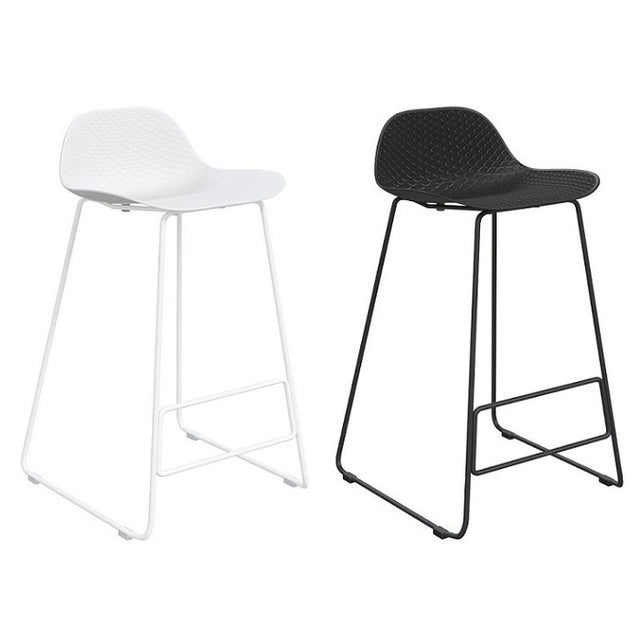 Emboss Counter Stool White Base – DAME Furniture