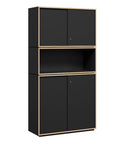Grid Line Storage - Tall -  Black