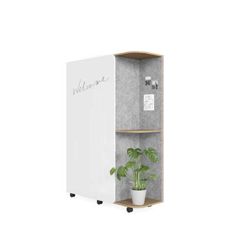 Multipurpose Storage White Sheen Door