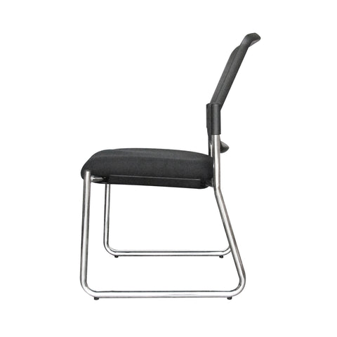 Max Mesh Back Chair Chrome Frame No Arm