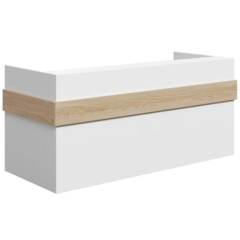 Mies Ribbon Reception Desk - White