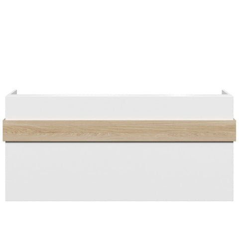 Mies Ribbon Reception Desk - White3