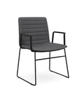 Sled Arms Black Base Charcoal