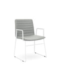 Sled Arms White Base Grey