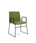Sled Arms Black Base Green