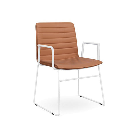 Sled Arms White Base Tan