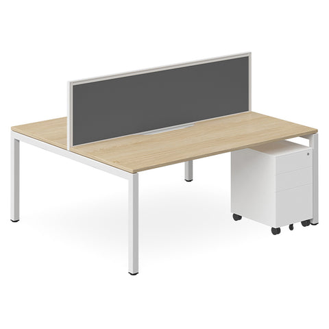 Plaza Tek Double Sided workstation bench