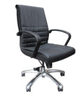 President - H/B, Knee Titlt Mech, Black PU