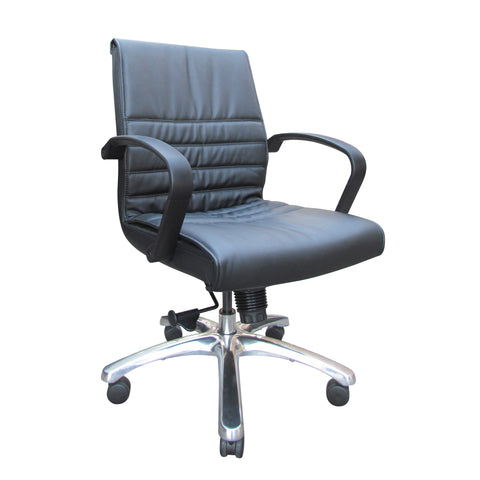 President - M/B, Knee Titlt Mech, Black PU