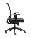 Sally - Black Mesh Back/Seat
