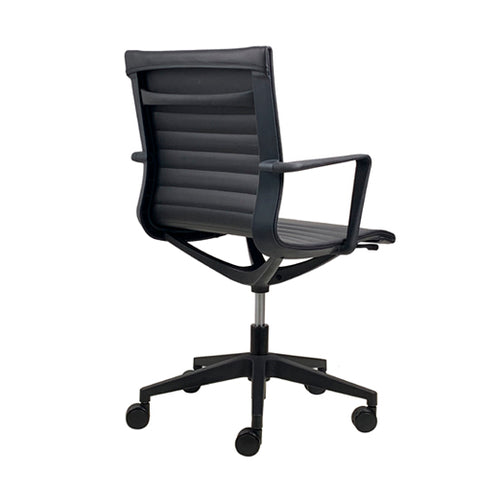 Serene PU Chair in Black