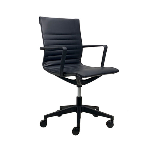 Serene PU Chair in Black