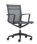 Serene Mesh Chair in Black