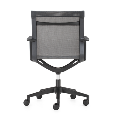 Serene Mesh Chair in Black