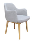 Snow Single Tub Beech Frame with Arm