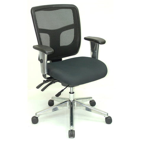 Tran Mesh - M/B with Chrome Base (with Arm)