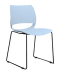  Vogue Range Plastic Seat Black Sled Frame