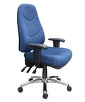 Atlas HB Clerical with Polished Base with Arm blue