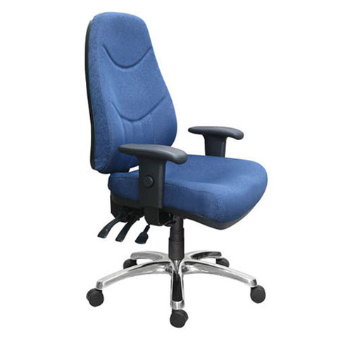 Atlas HB Clerical with Polished Base with Arm blue