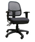 Klass Mesh, In Black, With Arm