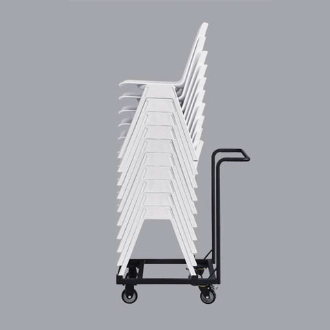Leader Series Plastic Seat Black Back