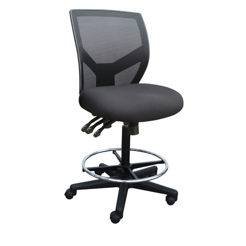 Metron Mesh Drafting, In Black, No Arm