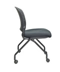 Move Series Chair Black Seat Plastic Back No Arms