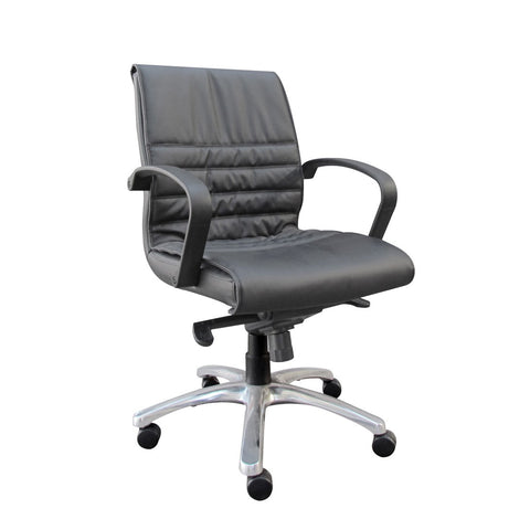 President - M/B, Knee Titlt Mech, Black PU