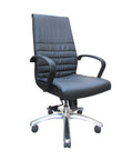 President - H/B, Knee Titlt Mech, Black PU