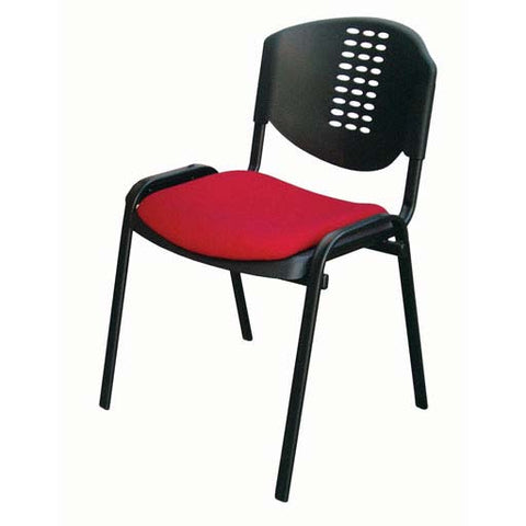 Sim - Plastic Back, Upholstered Seat (no Arm)