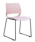  Vogue Range Plastic Seat Black Sled Frame